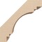 Ekena Millwork 5-inch W x 8-inch D x 8-inch H Pescadero Rough Cedar Woodgrain TimberThane Knee Brace, Primed BRCUR05X08X08PECRCPR - alternate 4